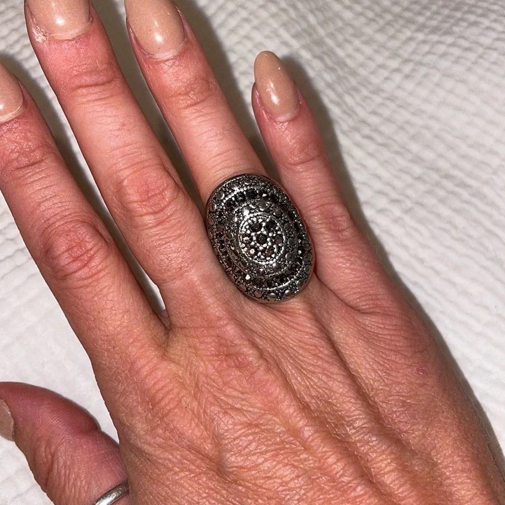 Silver Costume Jewelry Ring